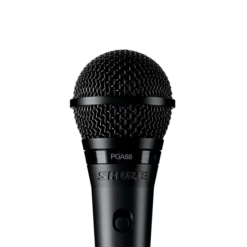 מיקרופון דינמי Shure PGA58-XLR-E צבע שחור