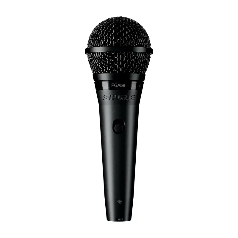 מיקרופון דינמי Shure PGA58-XLR-E צבע שחור