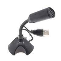 Микрофон Gold Touch USB Flexible Microphone E-MIC-25 Цвет:черный