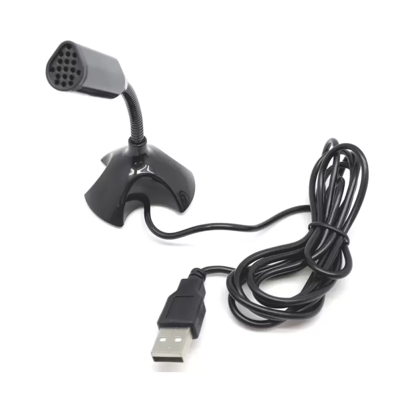 Микрофон Gold Touch USB Flexible Microphone E-MIC-25 Цвет:чёрный