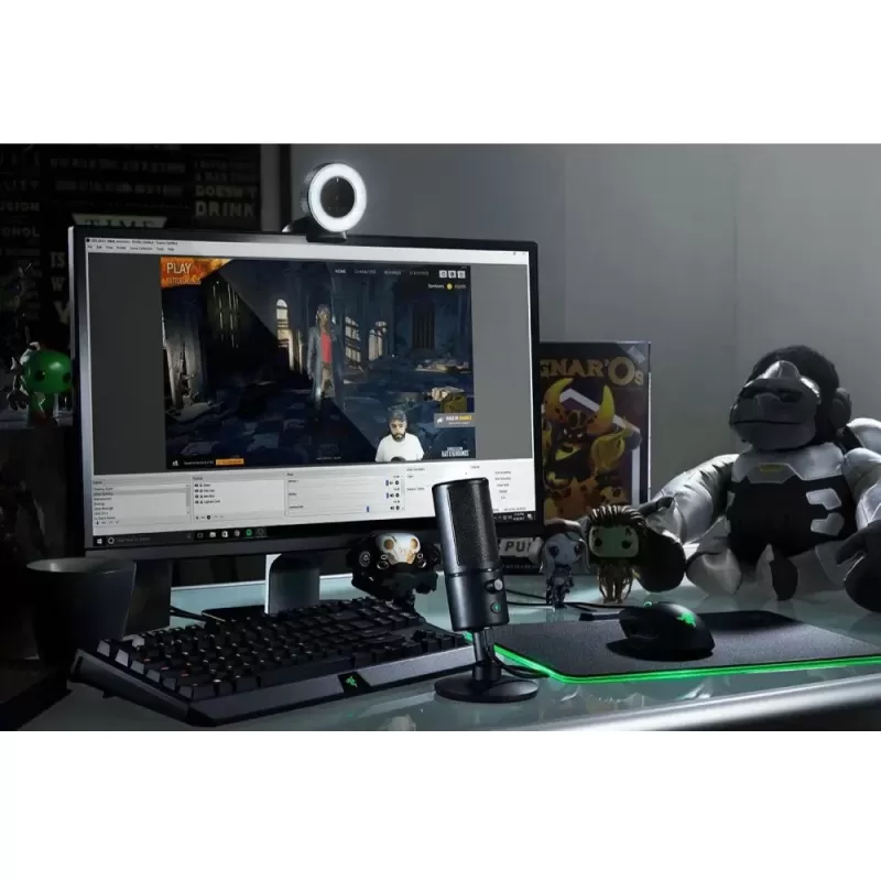 מיקרופון RAZER SEIREN X RZ19-02290100-R3M1 צבע שחור מיקרופון RAZER SEIREN X RZ19-02290100-R3M1 צבע שחור