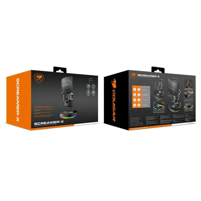 Микрофон COUGAR SCREAMER-X black 3H500MK3B.0001