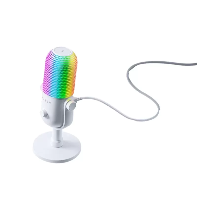 מיקרופון RAZER Seiren V3 Chroma לבן RZ19-05060200-R3M1