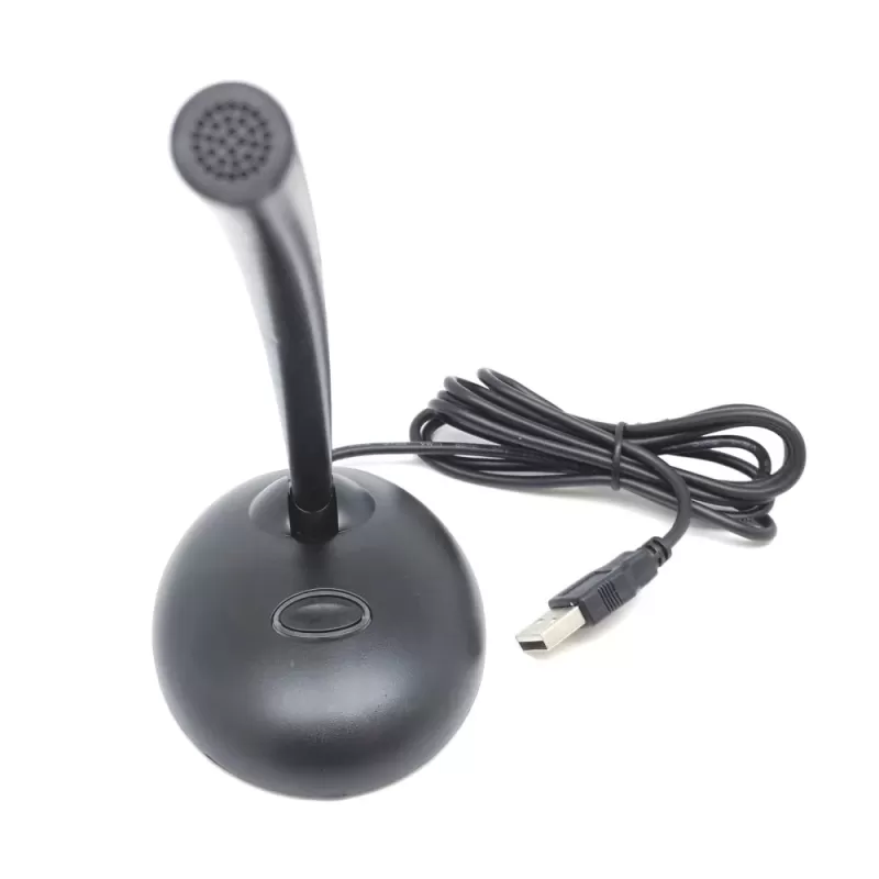 Microphone Gold Touch USB Microphone E-MIC-35 Color:black