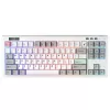 Клавиатура 1St Player NEO87 RGB Frostwave Цвет:белый