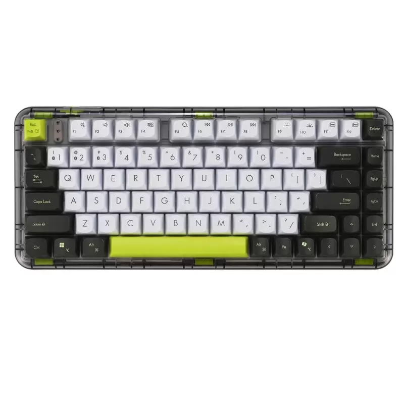 Keyboard Asus KD201 Jelly75 green