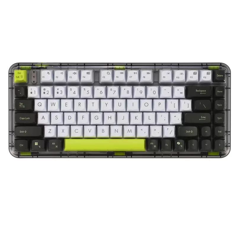 Keyboard Asus KD201 Jelly75 green