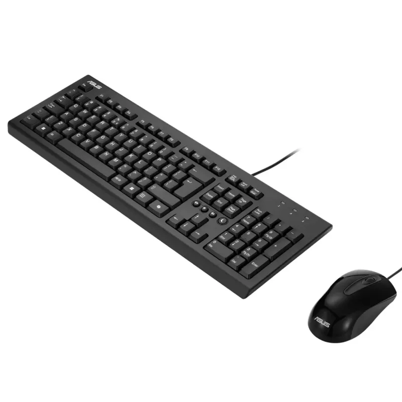 Проводная Клавиатура и Мышь Asus U2000 and Set 90-XB1000KM002C0 Цвет:чёрный
