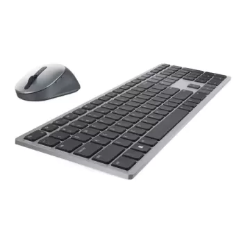 סט מקלדת ועכבר אלחוטי Dell Premier Multi-Device Wireless Keyboard and Mouse KM7321W Hebrew