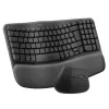 סט מקלדת ועכבר Logitech Wave Keys and Lift 920-013886 צבע גרפיט