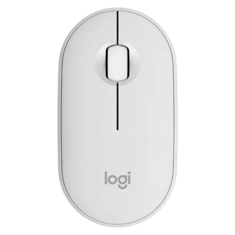 Mouse Logitech M350s Pepple 2 Color:white