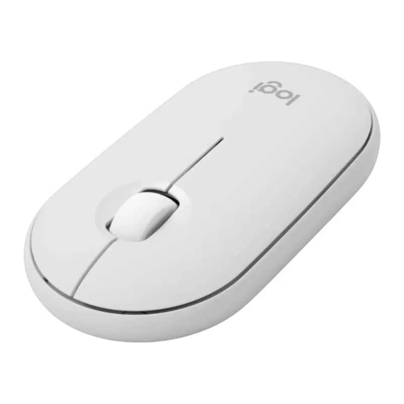 Mouse Logitech M350s Pepple 2 Color:white