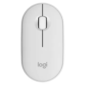 Mouse Logitech M350s Pepple 2 Color:white