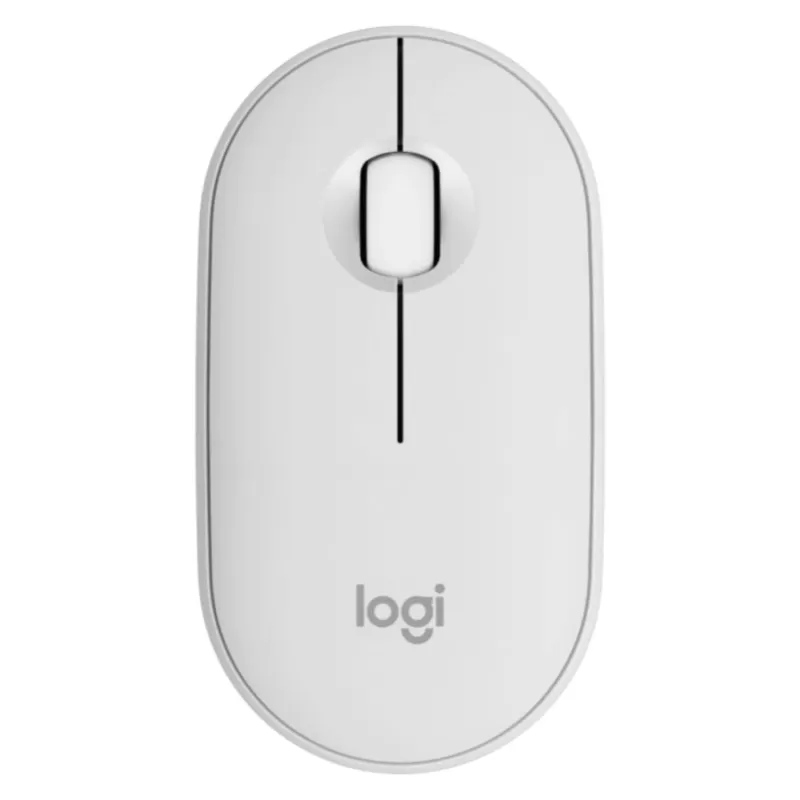 Mouse Logitech M350s Pepple 2 Color:white