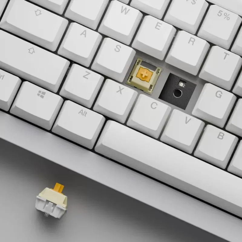 Keyboard Ducky One Mini Analog Switch white