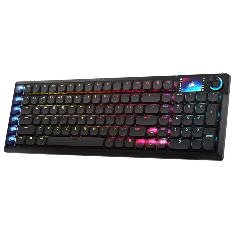 מקלדת Corsair VANGUARD AIR 99 Optical-Mechanical צבע שחור מקלדת Corsair VANGUARD AIR 99 Optical-Mechanical צבע שחור