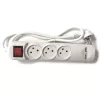Разветвитель Питания Luggar 3Way Power Extension Cable with Dual USB Ports XS-MS-31-USB Цвет:белый