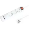 Разветвитель Питания Luggar 3Way Power Extension Cable with Dual USB Ports XS-MS-31-USB Цвет:белый