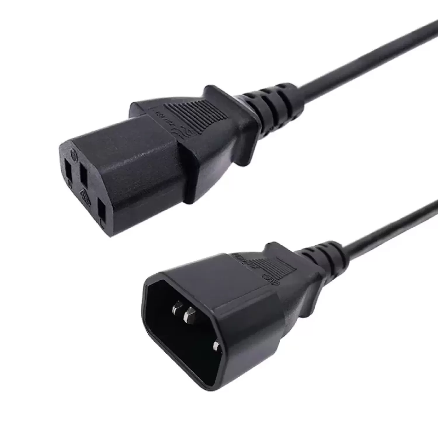Power Cable Gold Touch PC Power Extension Cord C14 to C13 1.8m 1.5mm