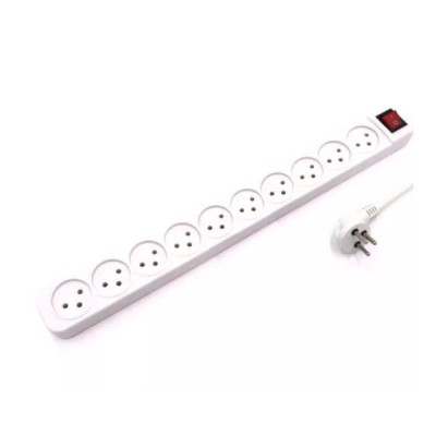 10-outlet power splitter with switch and extension cord LUGGAR 10 Power Multi 10-outlet power splitter with switch and extension cord LUGGAR 10 Power Multi