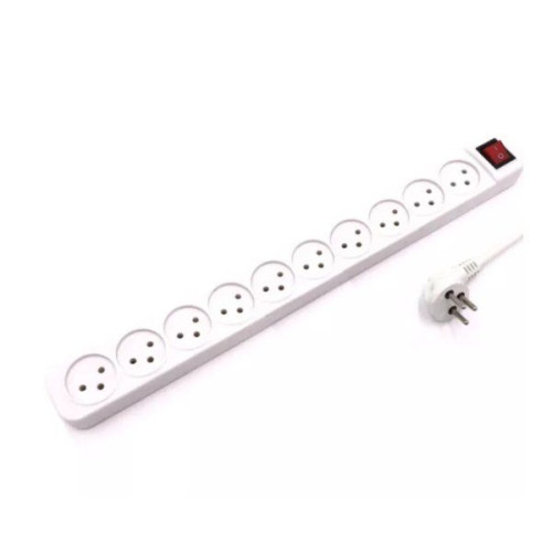 10-outlet power splitter with switch and extension cord Luggar 10 Power Multi