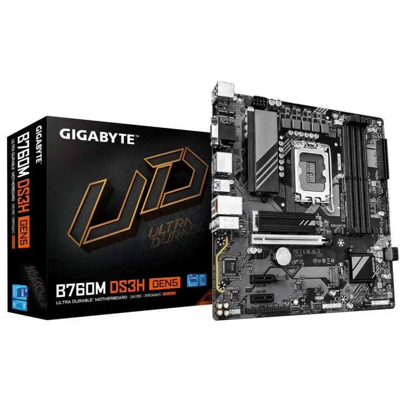 לוח אם Gigabyte B760M DS3H GEN5 DDR5 LGA1700