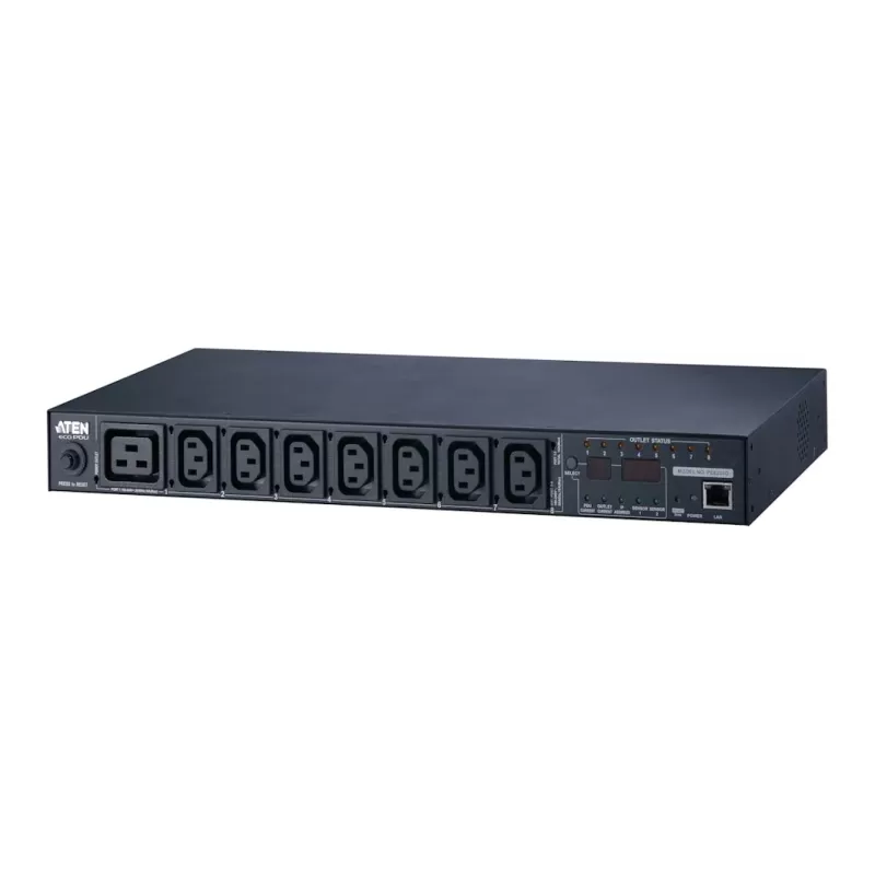 Power Splitter PDU ATEN PE8208G 16A 8-Outlet Metered & Switched PE8208G Color:black