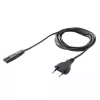 Кабель Питания (восьмерка в профиль) Luggar Cable 8 Power Cord CABLE-8 Цвет:чёрный