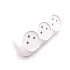 Multi Soket Luggar 3 Way Power Splitter XS-T3 Color:white