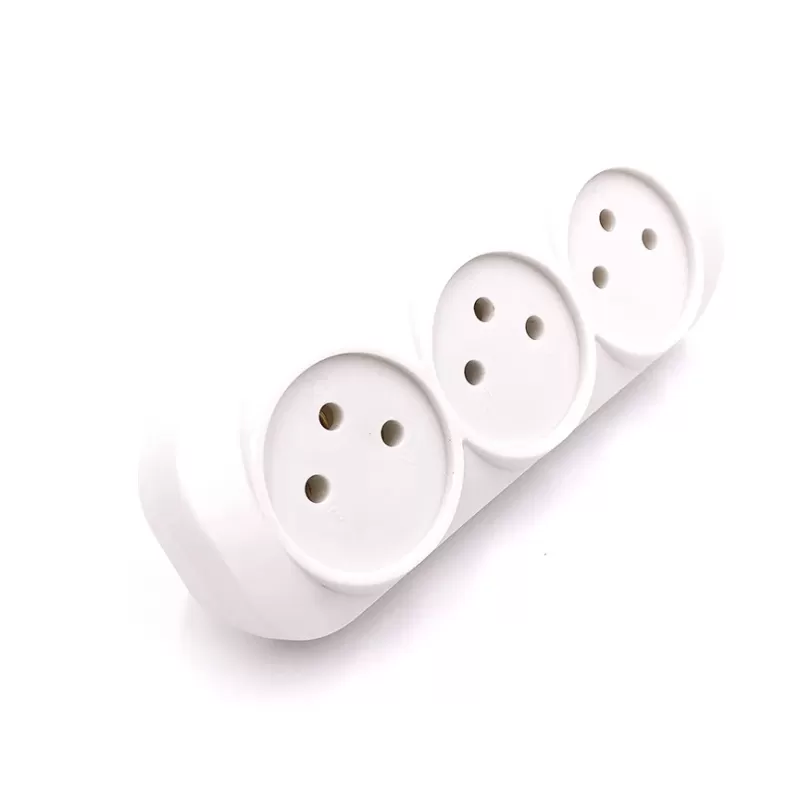 Multi Soket Luggar 3 Way Power Splitter XS-T3 Color:white Multi Soket Luggar 3 Way Power Splitter XS-T3 Color:white