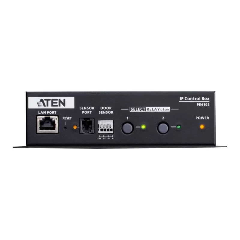 מפצל מתח PDU מנוהל ATEN PE4102G 2-Outlet Eco PDU PE4102G צבע שחור מפצל מתח PDU מנוהל ATEN PE4102G 2-Outlet Eco PDU PE4102G צבע שחור