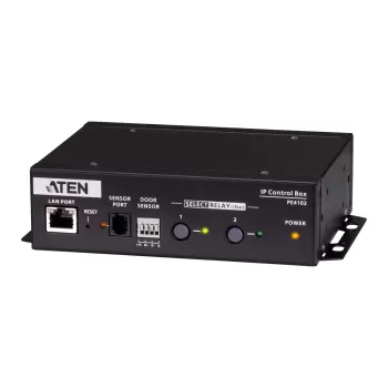 מפצל מתח PDU מנוהל ATEN PE4102G 2-Outlet Eco PDU PE4102G צבע שחור