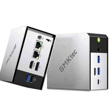 מחשב מיני GM1Ktec GMK-M8 R5 PRO AMD Ryzen 5 Pro 6650H 16GB AMD Radeon 660M