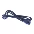 Кабель Питания Luggar 3-Pin Israeli Plug to C5 Power Cord 3m CABLE-M-3