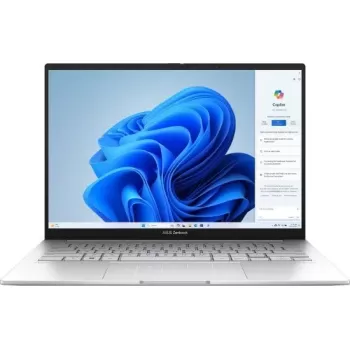 Laptop Asus Zenbook 14 (UX3405) UX3405CA-PP157 Intel Core Ultra 9 285H 14" OLED 2.8K OLED 16GB SSD:1TB Color:silver