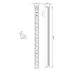 Блок распределения питания PDU 12 Ports PDU ISR 3Pin Saeconn with MCB PDU-12-S Блок распределения питания PDU 12 Ports PDU ISR 3Pin Saeconn with MCB PDU-12-S