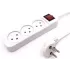 Сетевой фильтр Luggar 3 Power Multi Soket 1.5x3mm 3m + power swith XS-MS-33 Цвет:белый