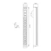 Блок распределения питания PDU 12 Ports PDU C13 with Circuit Breaker PDU-12-C13 Блок распределения питания PDU 12 Ports PDU C13 with Circuit Breaker PDU-12-C13