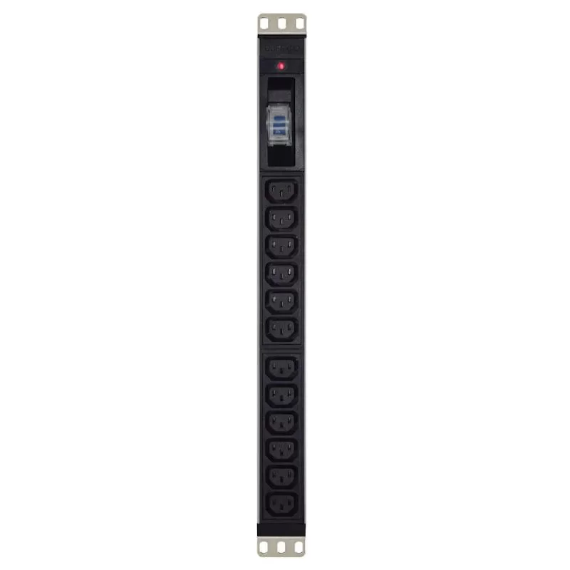 Блок распределения питания PDU 12 Ports PDU C13 with Circuit Breaker PDU-12-C13 Блок распределения питания PDU 12 Ports PDU C13 with Circuit Breaker PDU-12-C13