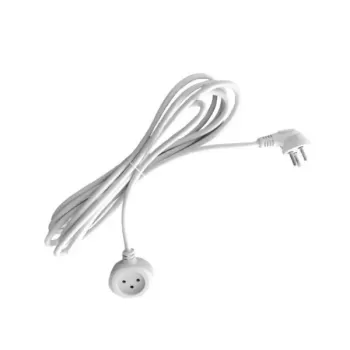 Power extension cable Luggar Extension Power Cord 10m XS-EX-10 Color:white