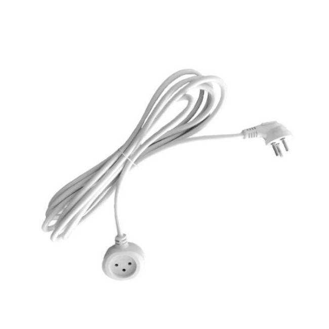 Power extension cable LUGGAR Extension Power Cord 10m XS-EX-10 Color:white