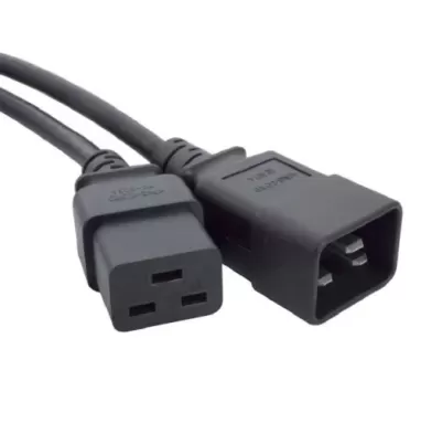 Power Cable C19 to C20 3x1.5 1.8M C19-C20 Power Cable C19 to C20 3x1.5 1.8M C19-C20