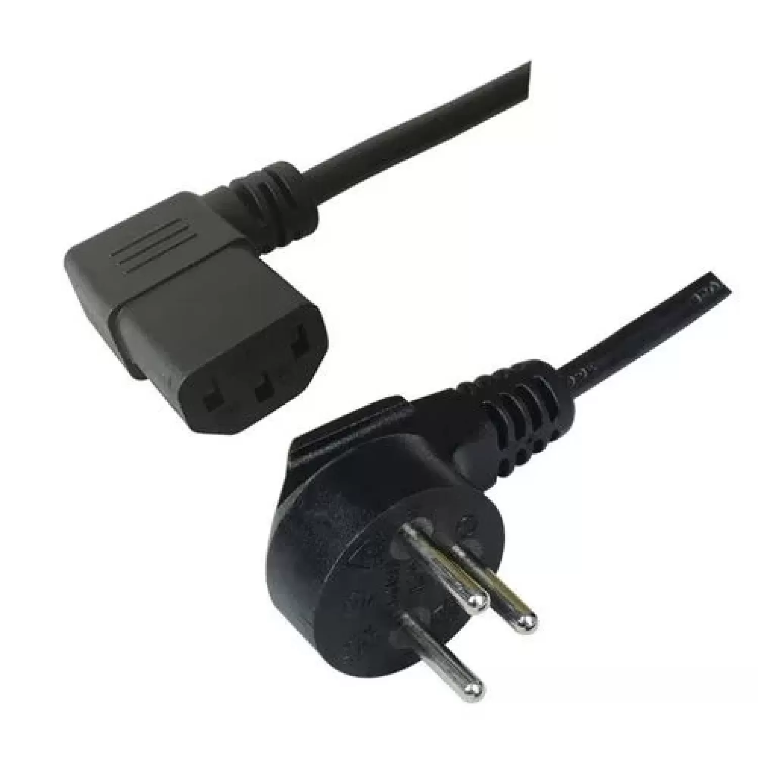 Power Cable Luggar Power Cord L Plug CABLE-K-L Color:black
