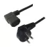 כבל מתח Luggar Power Cord L Plug CABLE-K-L צבע שחור
