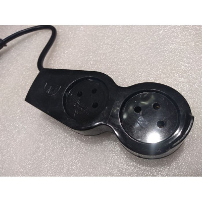 Splitter UPS for to two sockets UPS Power Female to 2 regulal Power male black Splitter UPS for to two sockets UPS Power Female to 2 regulal Power male black