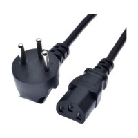 כבל מתח למחשב נייח Power Cord For Computer CABLE-K צבע שחור.. כבל מתח למחשב נייח Power Cord For Computer CABLE-K צבע שחור..