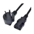 כבל מתח למחשב נייח Luggar Power Cord For Computer CABLE-K צבע שחור