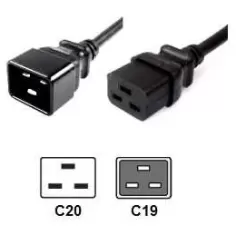 Power Cable C19 to C20 2.5M 260400