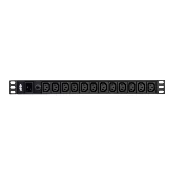 Блок распределения питания PDU ATEN PE0212G 16A 12-Outlet Basic 1U PE0212G Цвет:чёрный Блок распределения питания PDU ATEN PE0212G 16A 12-Outlet Basic 1U PE0212G Цвет:чёрный