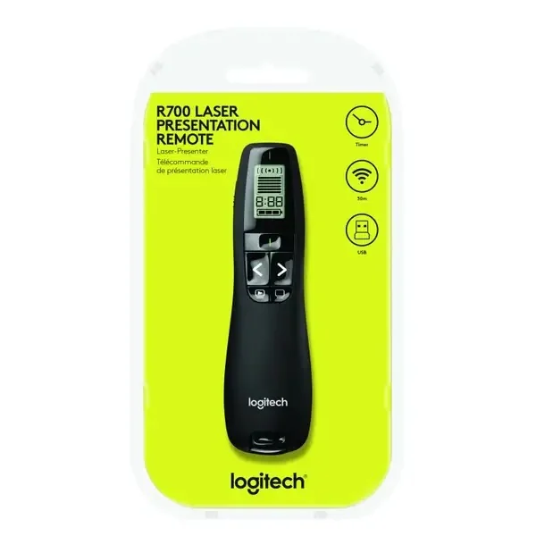Пульт для презентаций Logitech Professional Presenter R700 black 910-003506 Пульт для презентаций Logitech Professional Presenter R700 black 910-003506